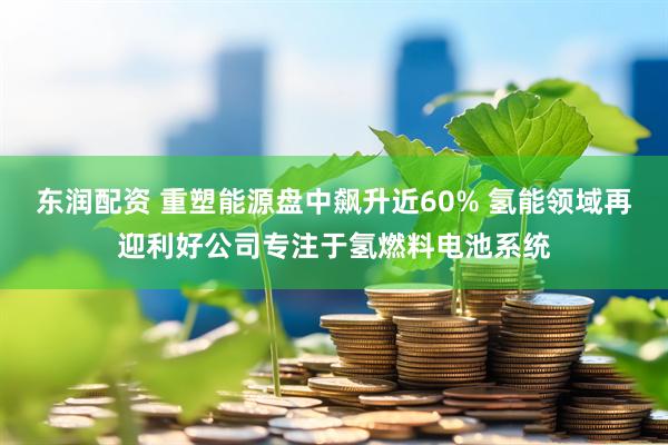 东润配资 重塑能源盘中飙升近60% 氢能领域再迎利好公司专注于氢燃料电池系统